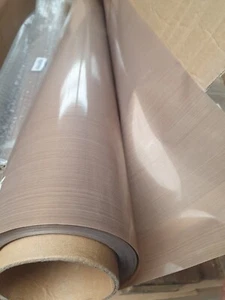 30 Meter Teflonfolie PTFE Folie Glasgewebefolie 0,15mm x 1000mm x 30 Meter - Bild 1 von 4