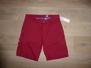 SOUTHERN Cargo Shorts Bermuda Weinrot (LP 29,95) Gr.52 **NEU** - Bild 1 von 5