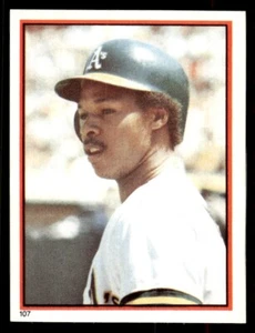 1983 O-Pee-Chee Stickers !!!! Dwayne Murphy Oakland Athletics #107 - Picture 1 of 2