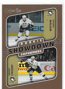 2006-07 O-Pee-Chee #621 Rookie/Sophomore Showdown Evgeni Malkin/Sidney Crosby