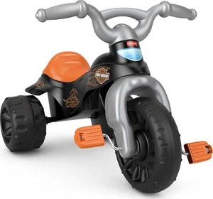 Fisher-Price Harley-Davidson Toddler Tricycle Tough Trike Toy Bike wd Handlebar. - Picture 1 of 9
