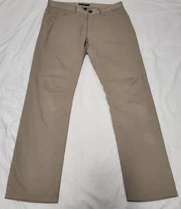 5 Pantalones de Bolsillo Theory Haydin Editor Botón Mosca Beige Para Hombre Talla 31 - Imagen 1 de 6