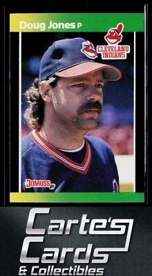 Doug Jones 1989 Donruss Baseball's Best #173 Cleveland Indians - Image 1 of 2