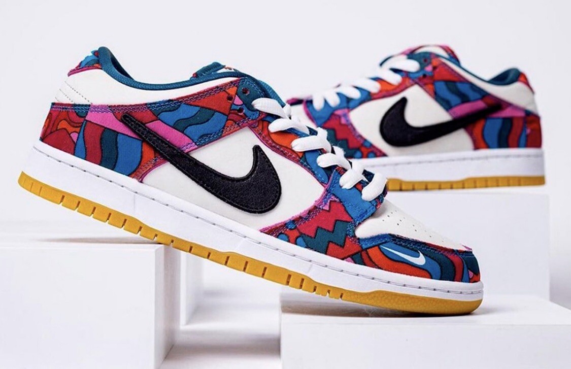Nike Dunk SB Low OG QS x Parra (UK8) | eBay