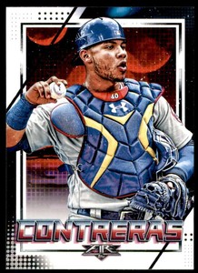 2020 Topps Fire Baseball Card Willson Contreras #10 Tw2946