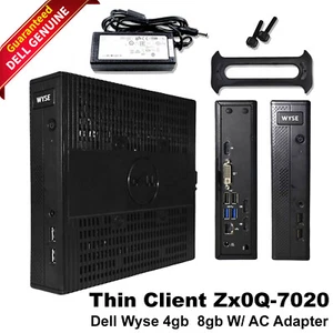 Dell Wyse Zx0Q-7020 AMD GX-415GA 1.50 GHz 4GB RAM 8GB SSD Thin Client 909816-01L - Picture 1 of 15