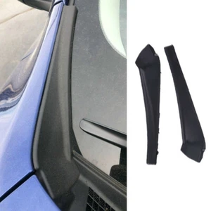 Pair Front Wiper Side Cowl Extension Trim Cover Fit For Nissan Rogue 2014-2020 - Picture 1 of 12