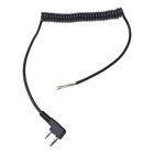 2 Pin 4-Wire Speaker Mic Cable Fit for UV5R/TK370/YTY Two Way Radio Accessories
