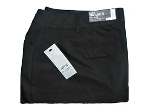 NWT WOMENS APT. 9 20SHORT CURVY FIT CLASSIC BLACK BUSINESS TROUSER PANTS - Picture 1 of 6