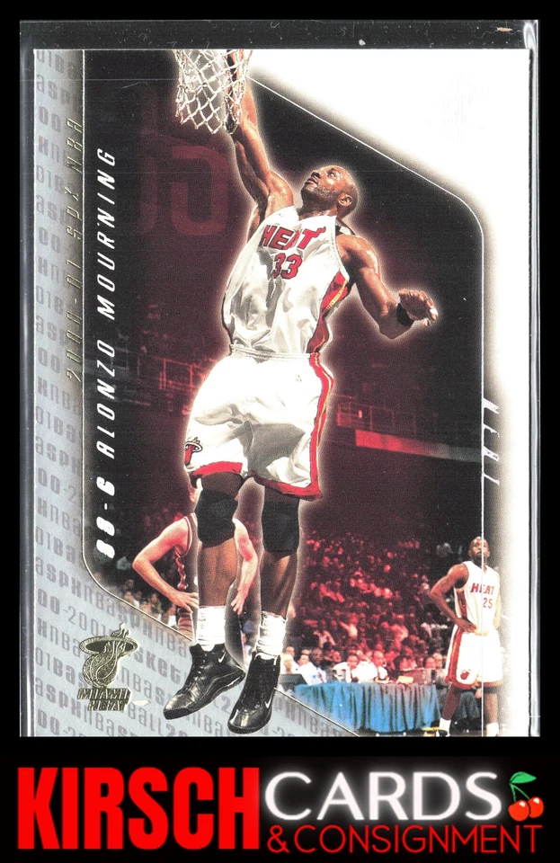 Alonzo Mourning 2000-01 SPx #41 Miami Heat - Image 1 of 2
