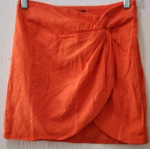 White Fox Boutique Sunset Views Mini Skirt Orange Size Small (19) - Picture 1 of 9