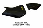 Bmw S 1000 Rr 2015-2018 Tappezzeria Italia Seat Cover Yellow Anti Slip Design 40