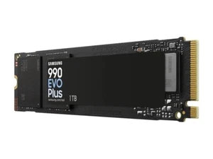 Samsung MZ-V9S1T0B/AM 990 EVO Plus Gen4 NVMe M.2 2280 SSD paquete al por menor de 1 TB - Imagen 1 de 4