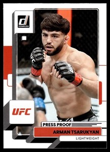 2023 Donruss UFC Base Press Proof Purple #8 ARMAN TSARUKYAN