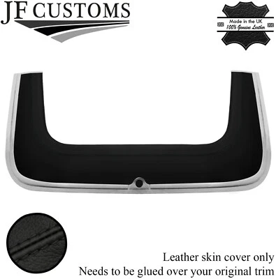 FUNDA DE CUERO ACOLCHADA CON SOLAPA DE TECHO DE PUNTADA NEGRA PARA TRIUMPH STAG 70-77 Foto 1 de 3