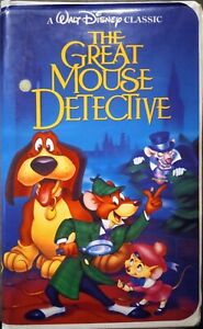 Walt Disney 💎 Black Diamond 💎 Classic - The Great Mouse Detective VHS