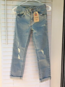 Levis Girlfriend Jeans GR "10 REG" **hat Beschädigungen  - Bild 1 von 7