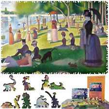 Wooden Jigsaw Puzzle for Adults by FoxSmartBox - 440 Pieces - A Sunday Afternoon
