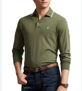 New Slim Fit Soft Cotton Shirt Polo Ralph Lauren Sz M - Picture 1 of 9