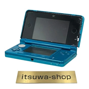 Nintendo 3DS CTR-001 Konsole gebraucht blau gebraucht aus Japan - Bild 1 von 7