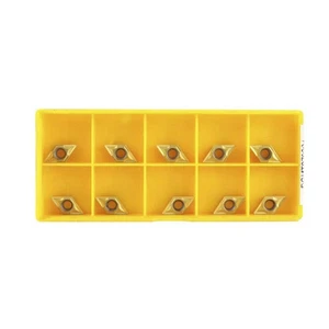 DCMT070204 Insert CNC Turning Insert 10Pcs Carbide DCMT070204 Practical - Picture 1 of 12