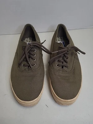 Zapatillas informales de jersey verde Keds para mujer talla 6,5  Foto 1 de 4