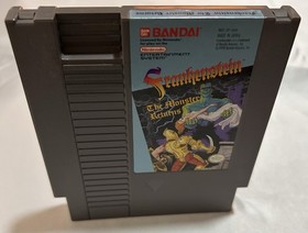 Bandai Frankenstein: The Monster Returns Nintendo NES Authentic and Tested 