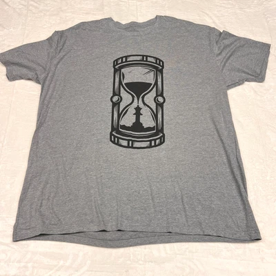 Camisa Yeti Para Hombres 3XL Gris Jaspeado Cristal de Arena Cuello Redondo Gráfico Camiseta Informal Foto 1 de 4