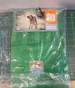 Kurgo Schlamm Hunde Reise Handtuch mit befestigtem hängendem Clip - 24" x 24" - Bild 1 von 5