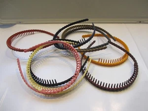 Stirnbänder, Kunststoff für Haare. 9 Farben. (2025) - Bild 1 von 3