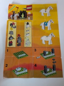 Lego Instructions 6034 Year 1990 Black Monarch's Ghost
