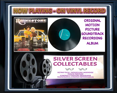 Rhinestone Original Motion Picture Soundtrack 12" Vinyl Record FREE POST - Image 1 of 4