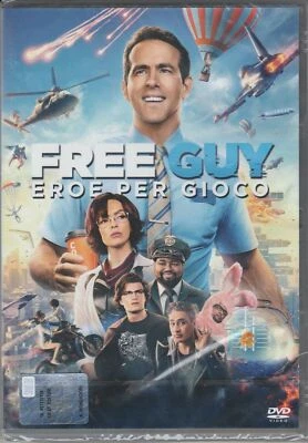 Dvd FREE GUY - EROE PER GIOCO con Ryan Reynolds nuovo 2021