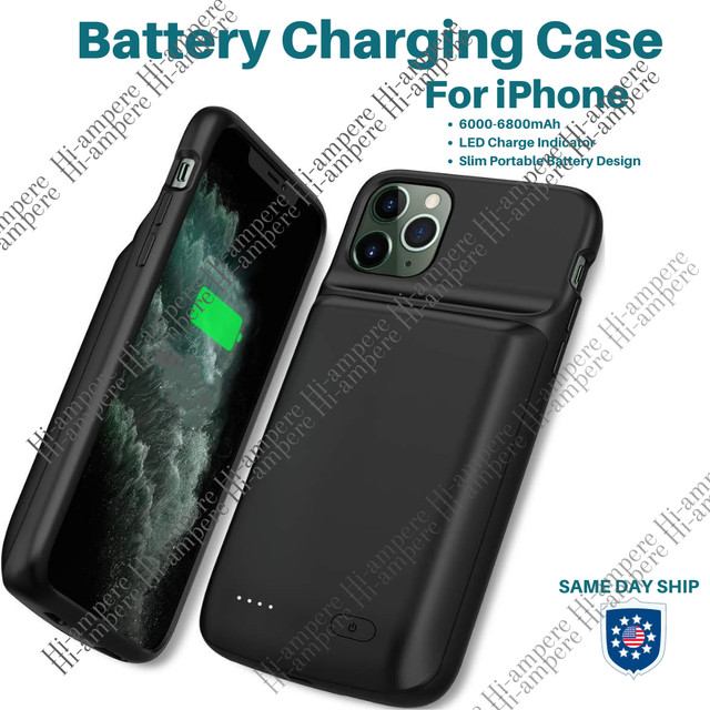 Trswyop Battery Case for iPhone 6s Plus/6 Plus/7 Plus/8 Plus,8500mAh Portable Charging Case External Battery Pack for iPhone 6s Plus/