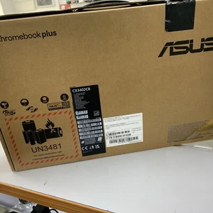 ASUS CX3402CB Chromebook Plus- intel i3-1215U 8GB Ram 128 Ssd 14” FHD Grey - Picture 1 of 4