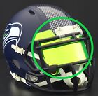 EYE SHIELD / VISOR  ONLY! for SEATTLE SEAHAWKS Mini Football Helmet