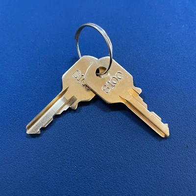 JMA (2) Steelcase Chicago Replacement Keys Cut Key Code S100 - S200 -SHIPPED TRACKED