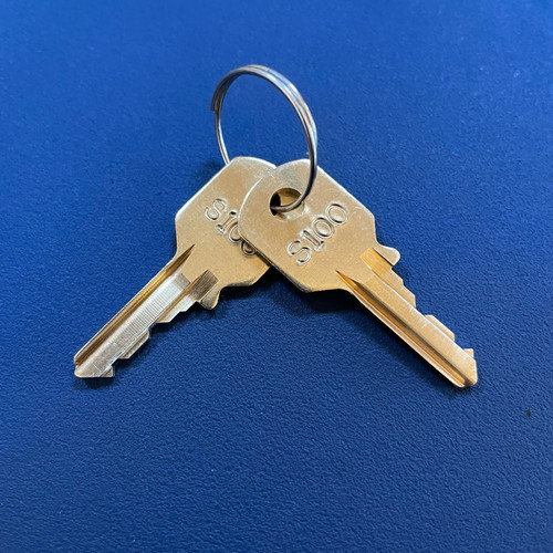 (2) Steelcase Chicago Replacement Keys Cut Key Code S100 S200 Free
