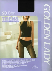 TEENS  20 DEN COLLANT TIGHTS GOLDEN LADY VITA BASSA  - Foto 1 di 1