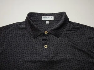 Boy's Peter Millar Polo Shirt Size L (11-12) Skulls - Picture 1 of 4