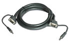 Kramer C-Gma/Gma-15-Rst-Ag Molded 15-Pin Hd Plus Audio (Male-Male) Cable (15')
