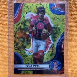 Kyle Teel 2024 Bowman's Best #TP-4 Yellow Lazer /75 Red Sox Prospect - White Sox - Picture 1 of 9