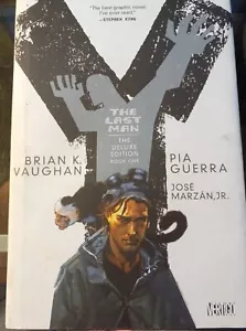 Y, The Last Man Book One by Brian K. Vaughan Deluxe Edition Hard Cover - Picture 1 of 10