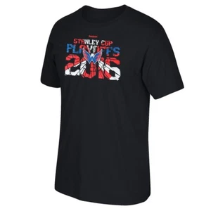 2016 Washington Capitals Reebok "Shattered Roster" Playoff T-Shirt Men's - Picture 1 of 4
