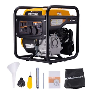 Inverter Generator 3.8KW Max 3.5KW Rated Portable Petrol Digital Meter Camping - Picture 1 of 18