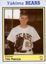 1990 Yakima Bears Team Issue #14 Tim Patrick