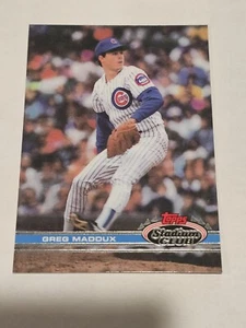 2021 Topps Stadium Club Greats #SCG-1 Greg Maddux Chicago Cubs - Picture 1 of 2
