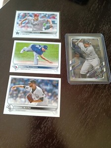baseball cards🔥🔥 Andrew Vaughn, Daniel bard, Nate Pearson, Anthony bender🔥🔥