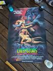 CREEPOZOIDS 1987 ORIGINAL Movie Poster 27x41 Linnea Quigley