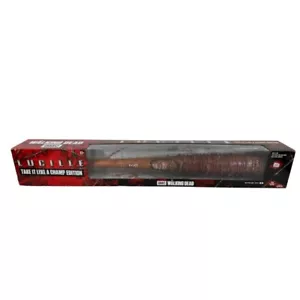 Walking Dead NEGAN Bat LUCILLE firmato da JEFFREY DEAN MORGAN versione sanguinosa AUTO - Foto 1 di 8